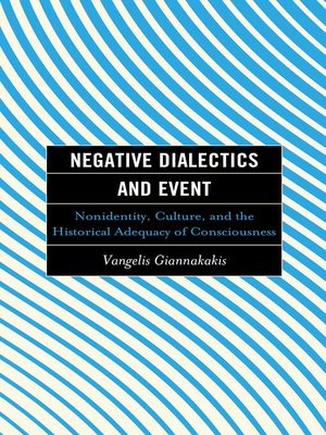 cover image of Negative Dialectics and Event